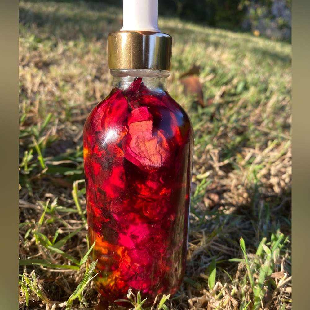 4 oz Premium Home Made Rose Oil, Multipurpose, READ DESCRIPTION